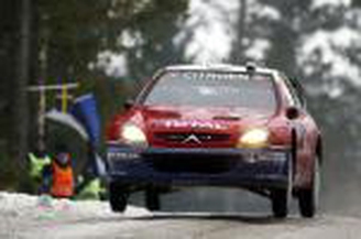 图文-WRC瑞典站落下帷幕勒布勇猛向前